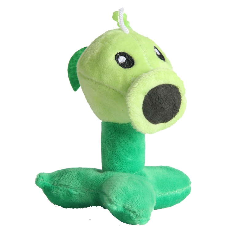 Anime Plants vs. Zombies Peashooter Soft Plush Keychain PlushStore