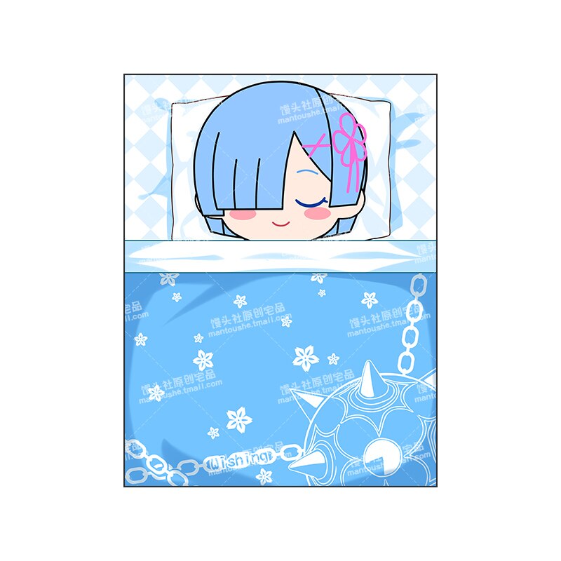 Anime Re Zero Rem Ram Soft Stuffed Plush Pillow