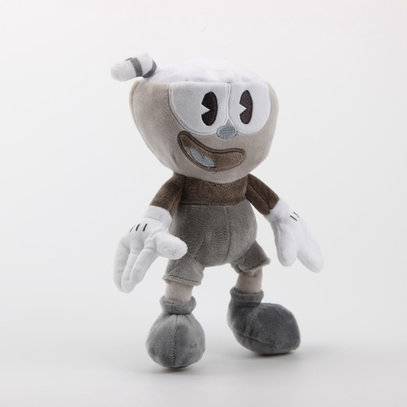 Cuphead Mugman BW Soft Stuffed Plush Toy World of