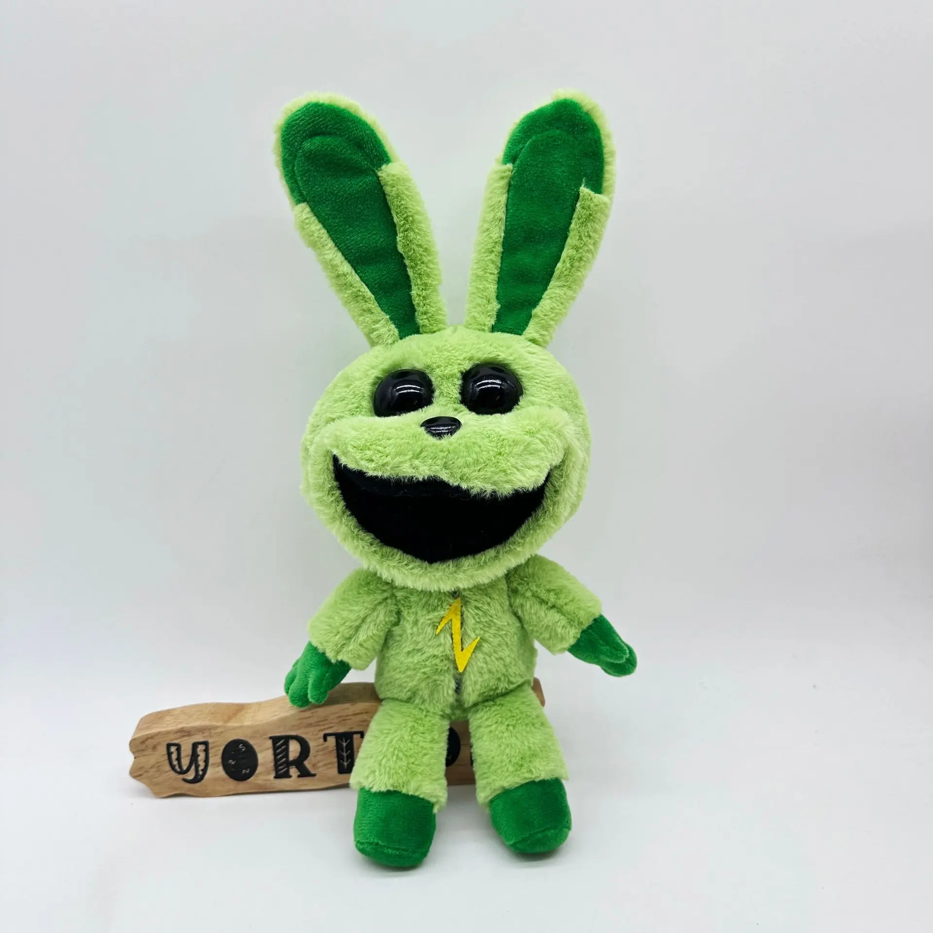 Kawaii Smiling Critters Green Hoppy Hopscotch Soft Plush Toy ...