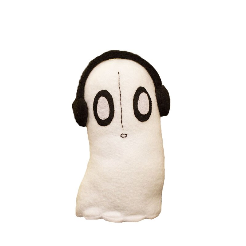 Undertale Napstablook With Headphone Soft Stuffed Plush Toy ...