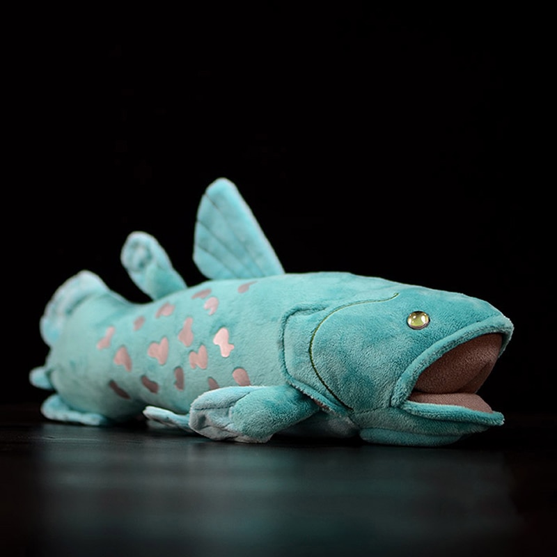 Coelacanth Collection Fish Kids Plush Toys Simulation Lovely Baby Gifts Kawaii Lifelike Soft Stuffed Sea Animals Dolls Colorata