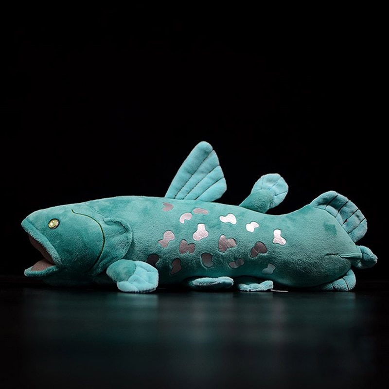 Coelacanth Collection Fish Kids Plush Toys Simulation Lovely Baby Gifts Kawaii Lifelike Soft Stuffed Sea Animals Dolls Colorata