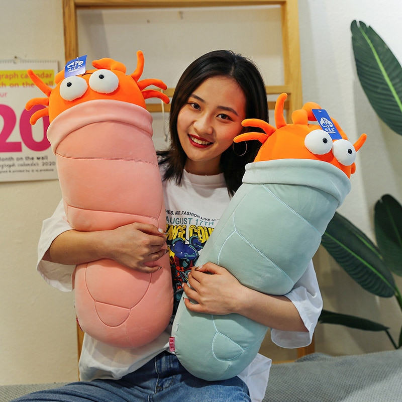 110cm Cute Hermit Crab Plush Doll Toy Lovely Stuffed Soft Pillow Plush Anime Animal Kawaii Room Decor Toy for Kid Children Gift