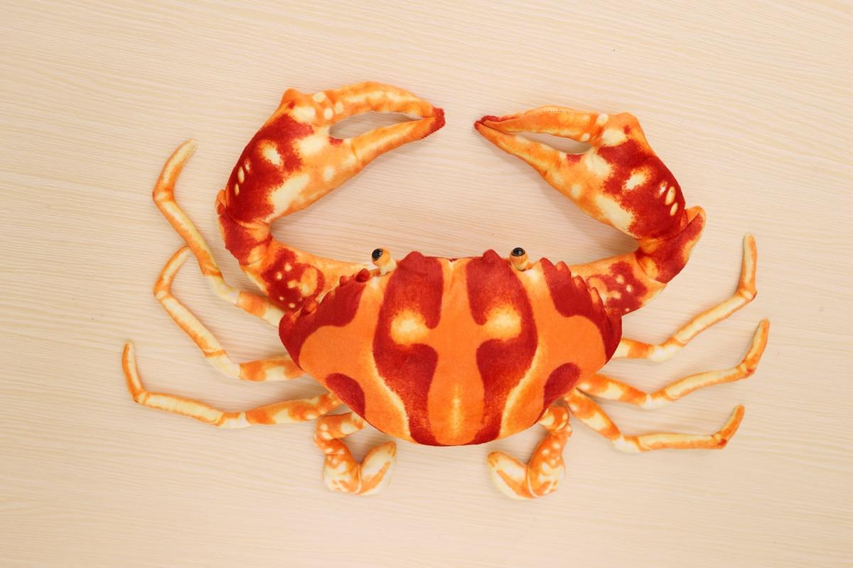 Realistic Crab Soft Plush Toy