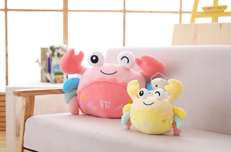20/40/50cm Cartoon Soft Plush Toy Stuffed Animals Crab Doll Kawaii Plushes Sofa Pillows Decor Home Stuffed Toys