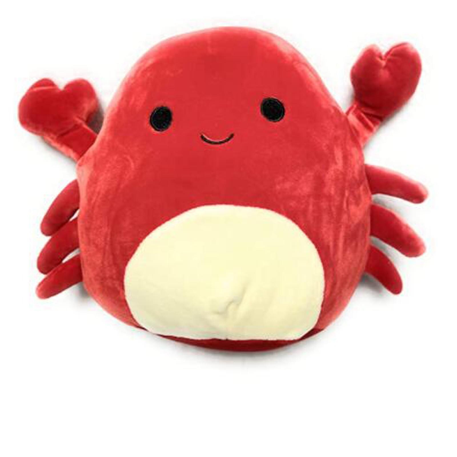 Kawaii Crab Plush Toys Creative Pillow Plush Stuffed Animal Toy Decor Plushie Toy Cushion Children Christmas Birthday Gifts 5*