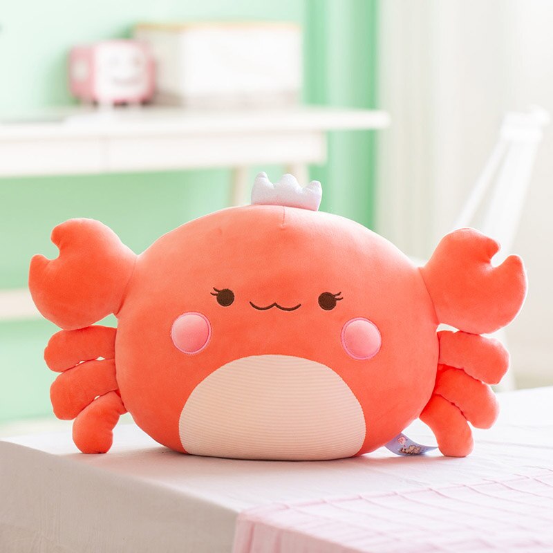 55cm Crab Soft Plush Pillow