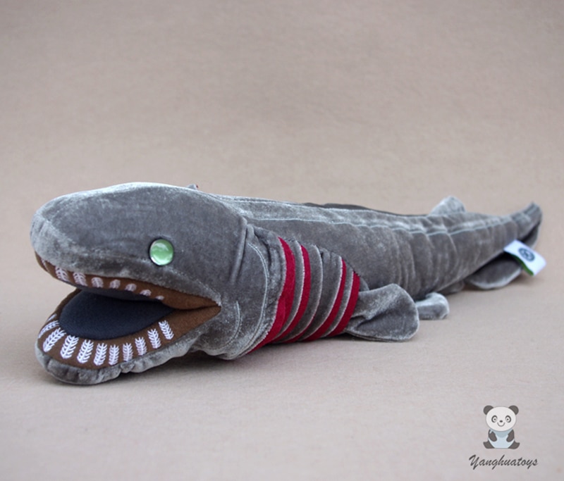 Real Life Plush Stuffed Animals Toys Quasi Eel Shark Doll Deep-Sea Animals Frilled Shark Children Birthday Present