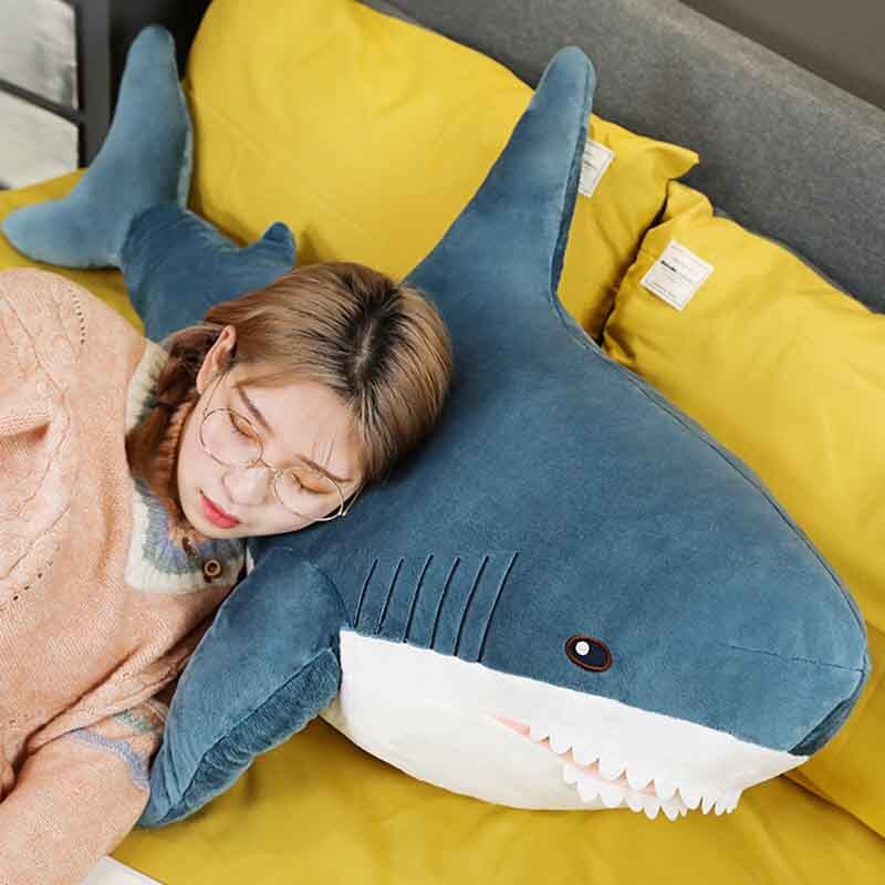 Gaint Shark Soft Stuffed Plush Pillow