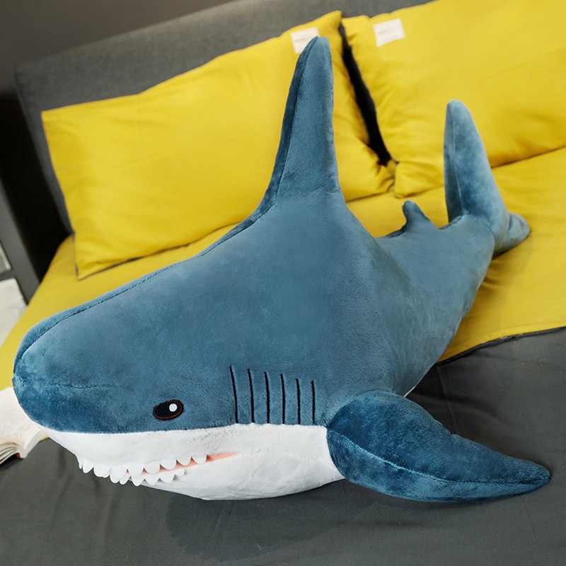 realistic shark plush