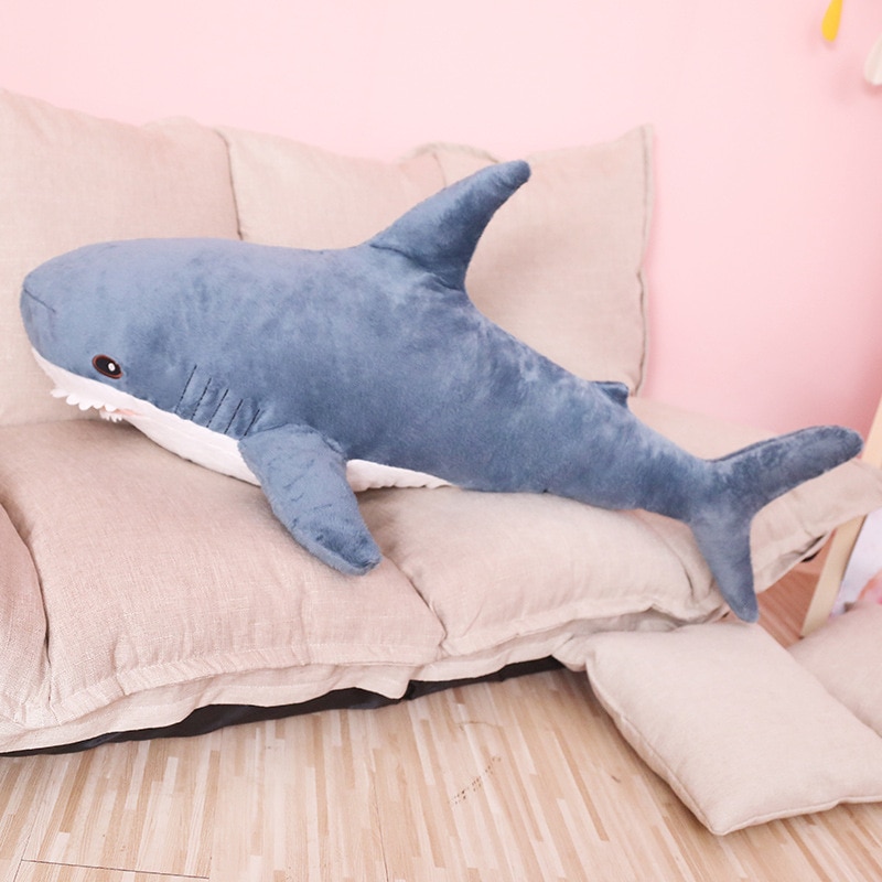 Shark Stuffed Plush Pillow