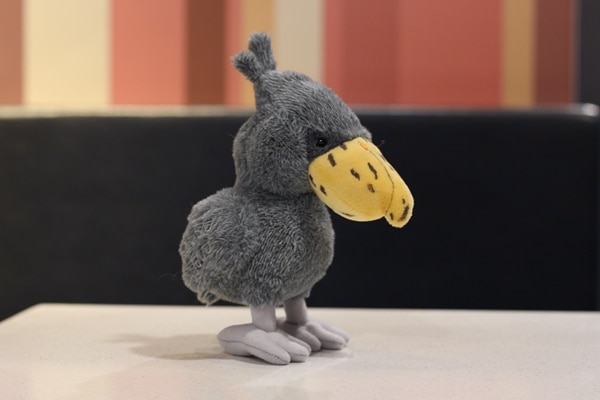 18cm Cute Lifelike Shoebill Stuffed Toys Real Like Whale-headed Stork Plush Toy Mini Size Bird Plush Animals Toy Gifts