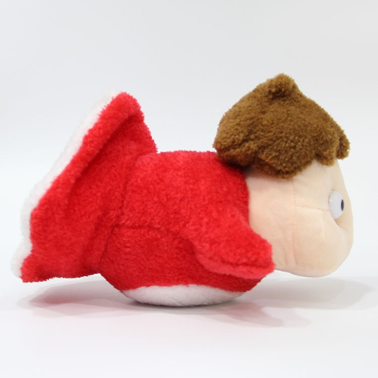 Japan Cartoon Miyazaki Hayao Ghibli Ponyo On the Cliff Fish Girl Cute Soft Stuffed Plush Toy Doll Birthday Gift