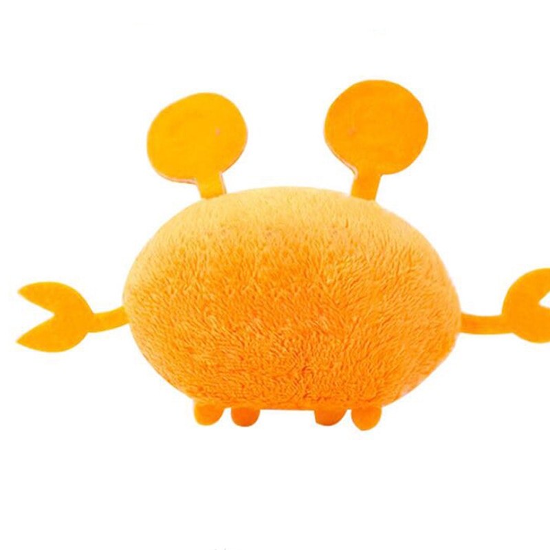 1pc Soft Plush Dog Toys Cartoon Lobster Crab Dog Squeaky Toys Interactive Pet Puppy Toys For Small Dogs Indoor Playing toys