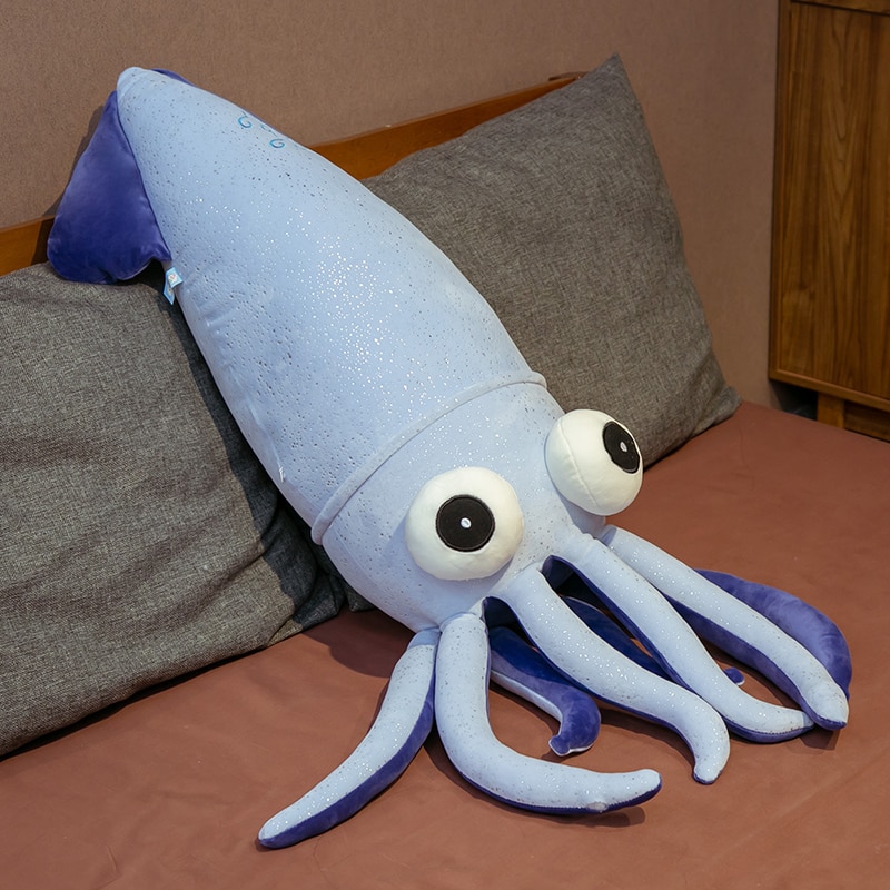 Squid Soft Stuffed Plush Pillow