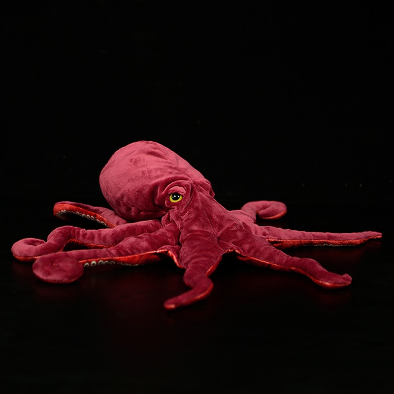 Extra Soft Octopus Stuffed Push Toy Lifelike Sea Animal Cute Octopuses Doll Mollusca Model Christmas Gift For Children Boys Girl