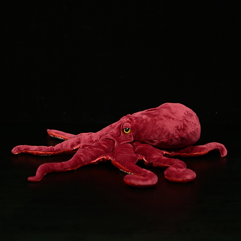 Extra Soft Cute Octopus Stuffed Push Toy Lifelike Ocean Animal Octopuses Doll Mollusca Geography Model Kids Gift For Boys 85cm