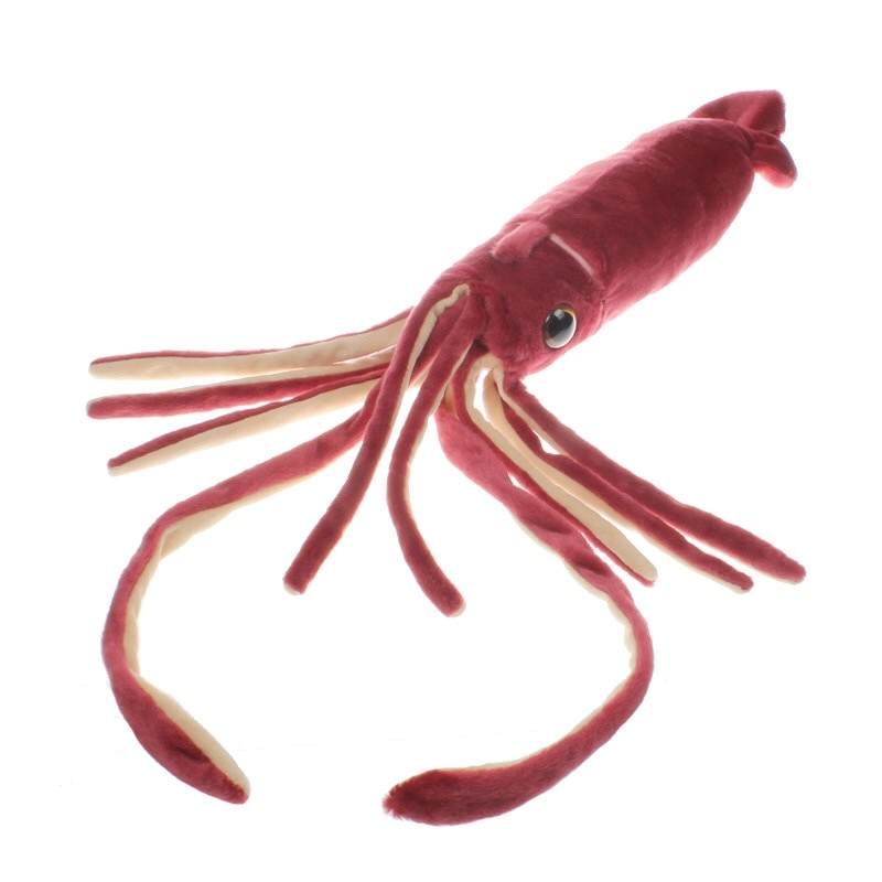 56 cm Giant Marine Animal Squid Plush Toy Simulation Octopus Squid Stuffed Animal Doll Kids Gift