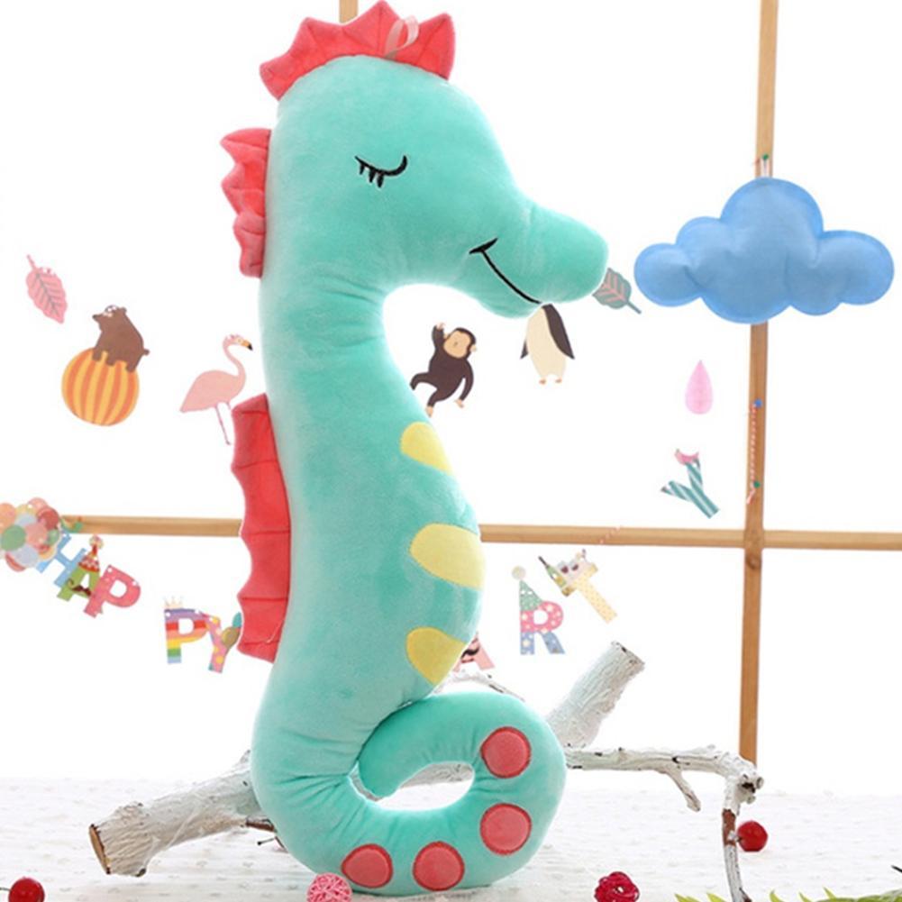 Seahorse Plush Toy Cushion Pillow 40cm Suit For Baby Children Or Adult Polyester Made 50 Cm High 100% Brand New Quality
