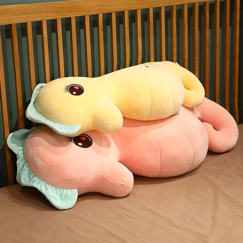 Cute Soft Seahorse Doll Kids Sleep Pillow Stuffed Plush Toys Baby Birthday Gift Christmas Gifts