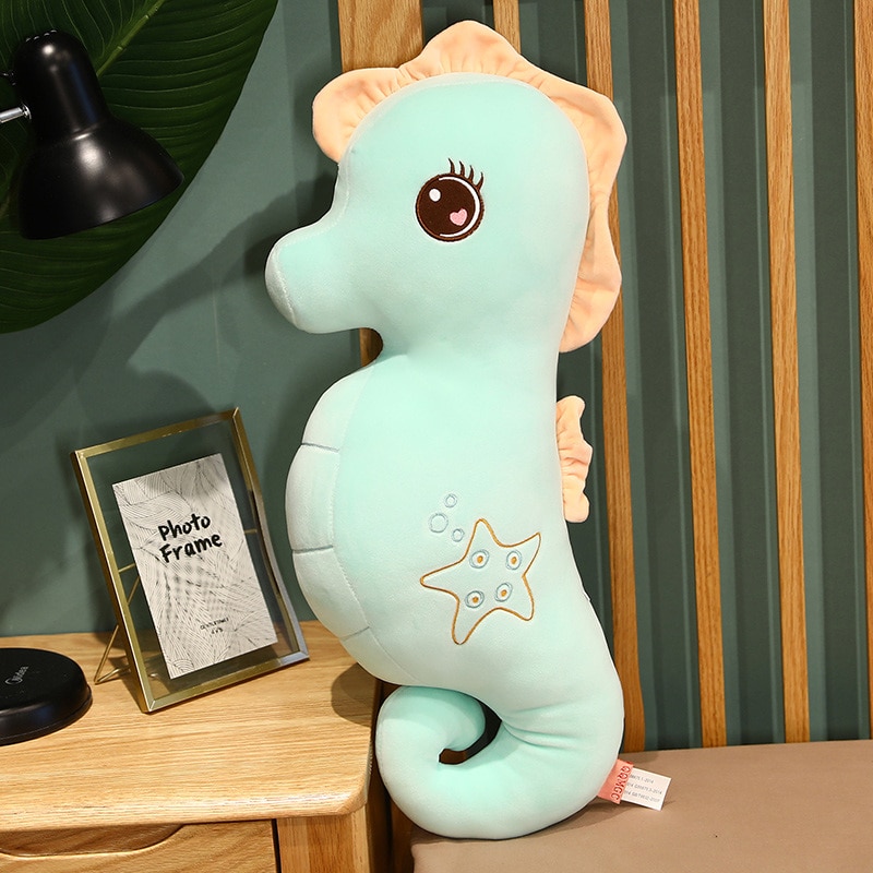 Cute Soft Seahorse Doll Kids Sleep Pillow Stuffed Plush Toys Baby Birthday Gift Christmas Gifts