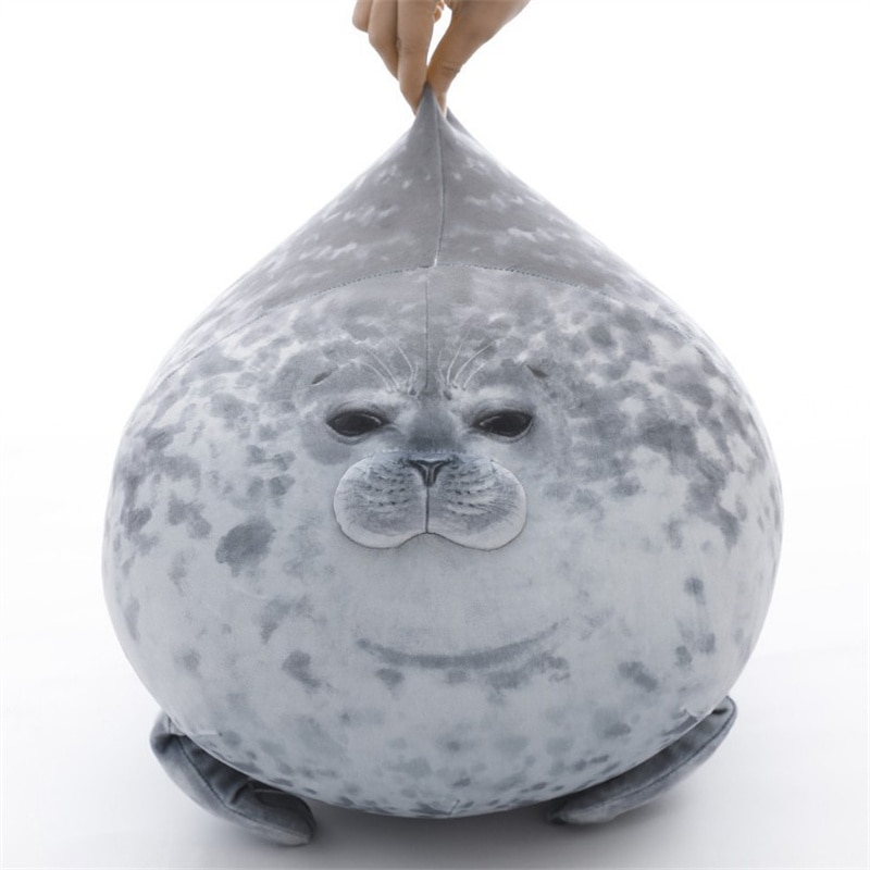 Cute Seal Doll Pillow 30/40cm Simulation Seal Plush Stuffed Doll Children'S Birthday Gift With Aquarium Plush Toy