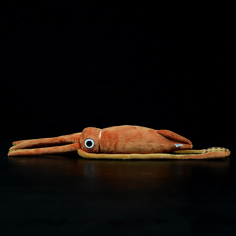 New Cute Giant Squid Stuffed Plush Toy Atlantic giant Squid Doll Animals Simulation Real Life Architeuthis dux Soft Kids Gift