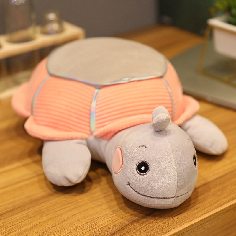 Cute Little Turtle Pillow Doll Creative Simple Turtle Skin-friendly Plush Toy Children's Holiday Gift Weekend Chase Artifact