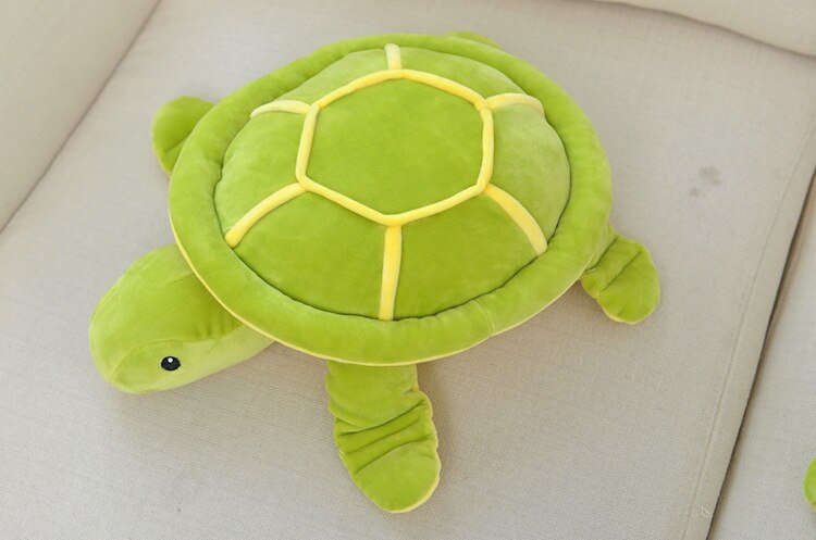 Creative Tortoise Plush Toy Cute Furry Turtle Doll Shopping Mall Event Gifts Pet Shop Decoration Gifts Comfortable Plush Pillow
