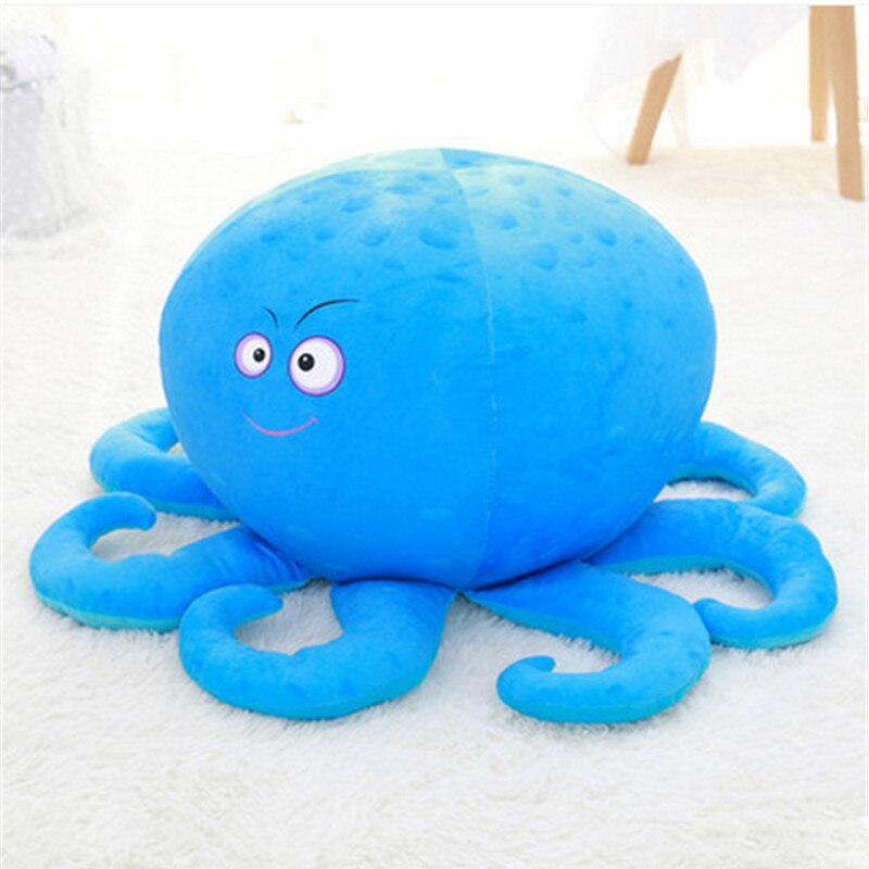 Fancytrader Plush Sea Animals Turtle Octopus Globefish Whale Toy Foam Particle Stuffed Chair for Children 70cmX50cmX40cm