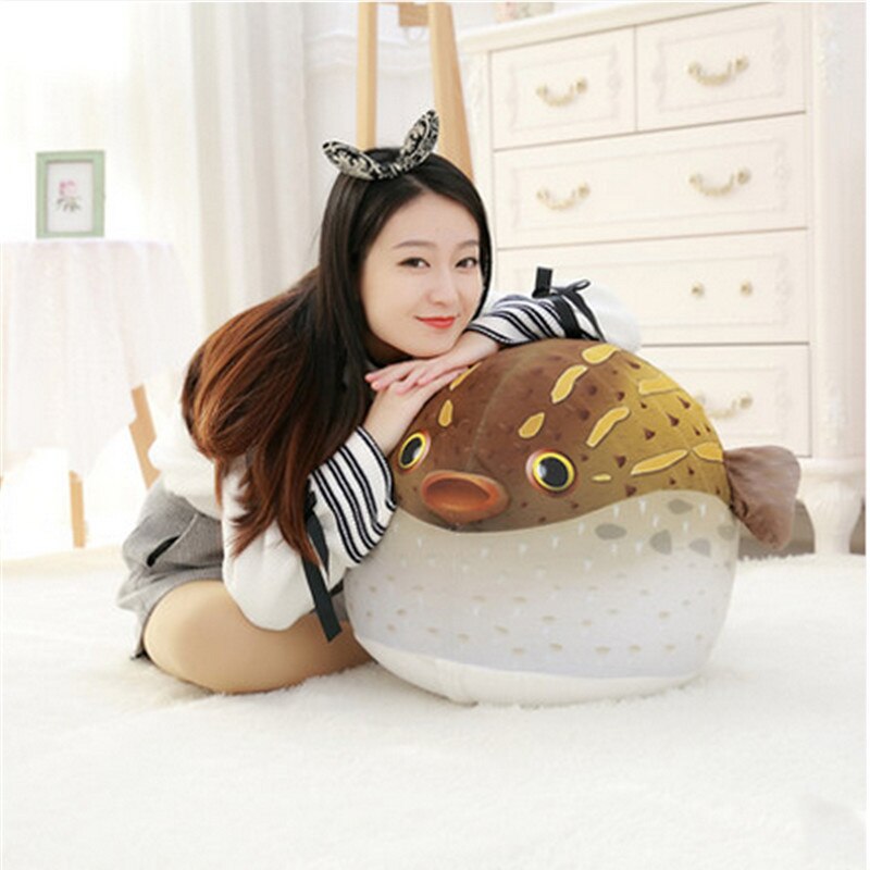 Fancytrader Plush Sea Animals Turtle Octopus Globefish Whale Toy Foam Particle Stuffed Chair for Children 70cmX50cmX40cm