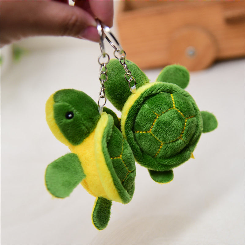 Cute cartoon little tortois soft Popula Sea turtle pendant Exquisite Keychain good quality soft Soothing doll christmas gift