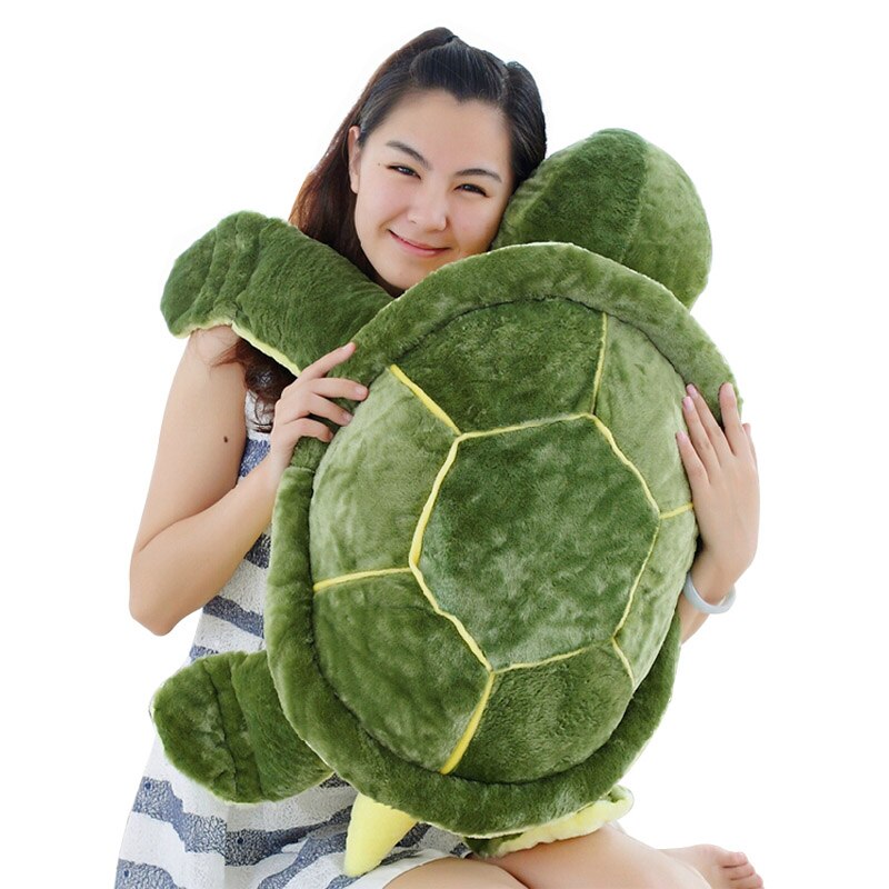 2021 Cute 35/45/55cm Plush Tortoise Toy Cute Turtle Plush Pillow Staffed Cushion for Boys Girls Vanlentine's Christmas Day Gift