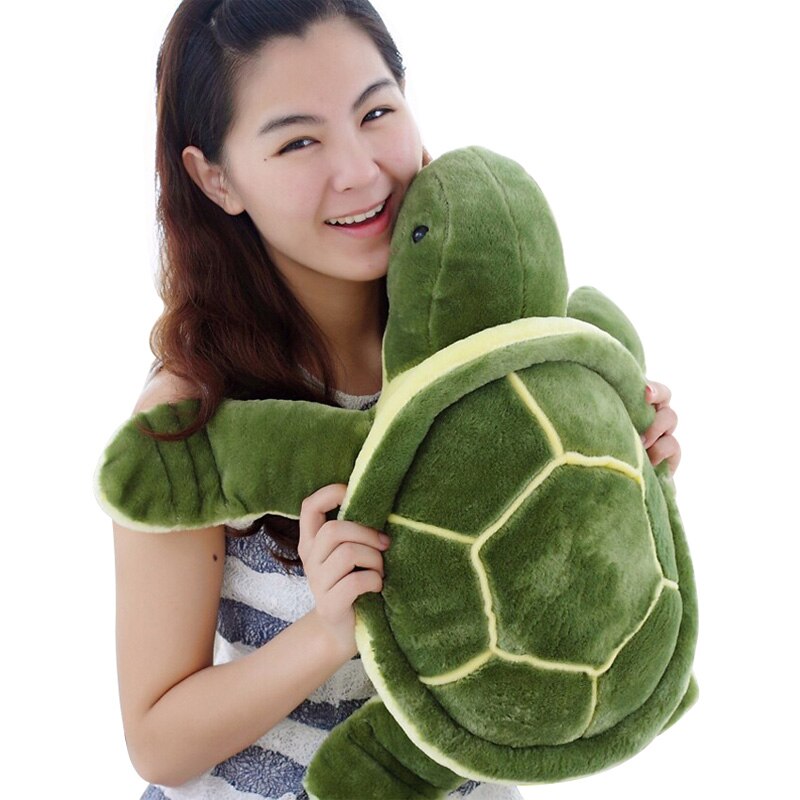 2021 Cute 35/45/55cm Plush Tortoise Toy Cute Turtle Plush Pillow Staffed Cushion for Boys Girls Vanlentine's Christmas Day Gift