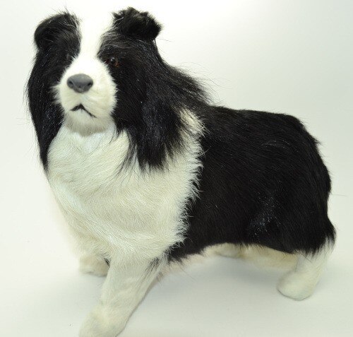 Border Collie Dog Soft Plush Stuffed Toy