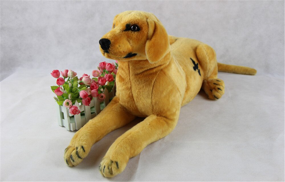 Fancytrader Emulational Labrador Dog Plush Toy Big Stuffed Realistic Animals Dogs Doll 75cm 30inch