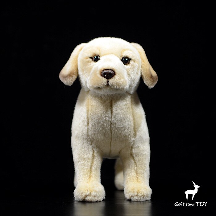 Nice toy cute Labrador dolls real life plush Stand dogs soft kid's toys present shops
