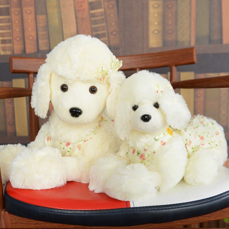 lovely cartoon dog prone poodle toy skirt dog plush toy soft doll toy throw pillow birthday gift s4259