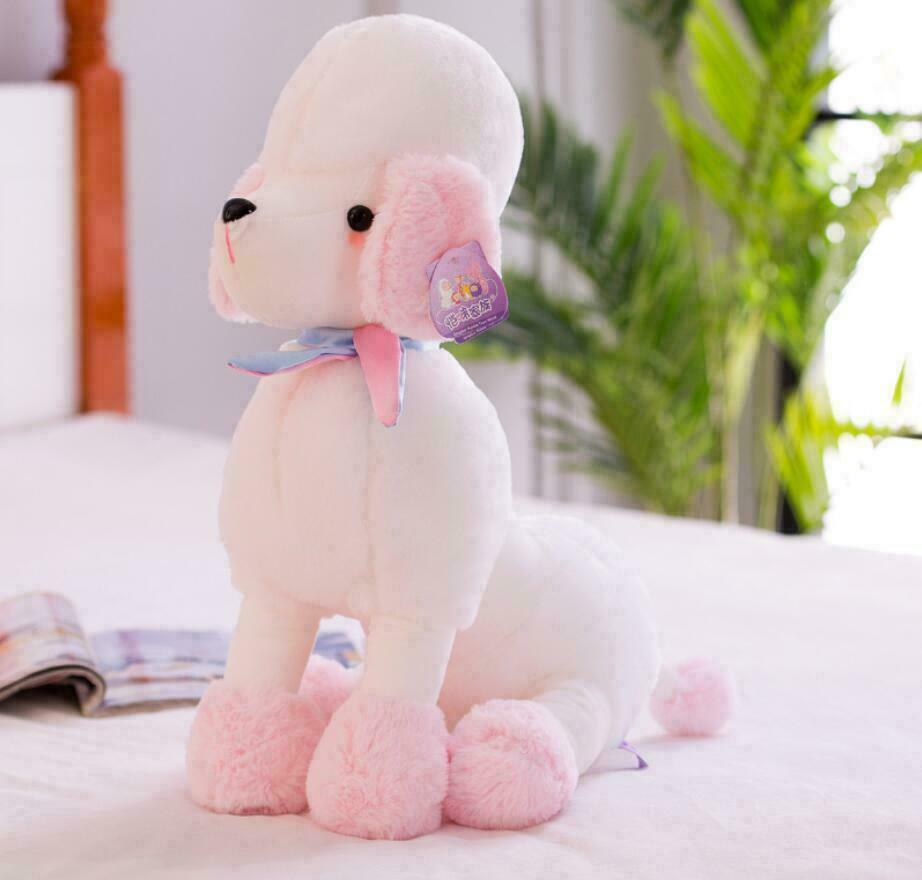 Poodle Plush Toy Pillow Cute Small Dog Doll Kids Birthday Present Xmas Gift New Stuffed Animals Cute Plush Toys For Children