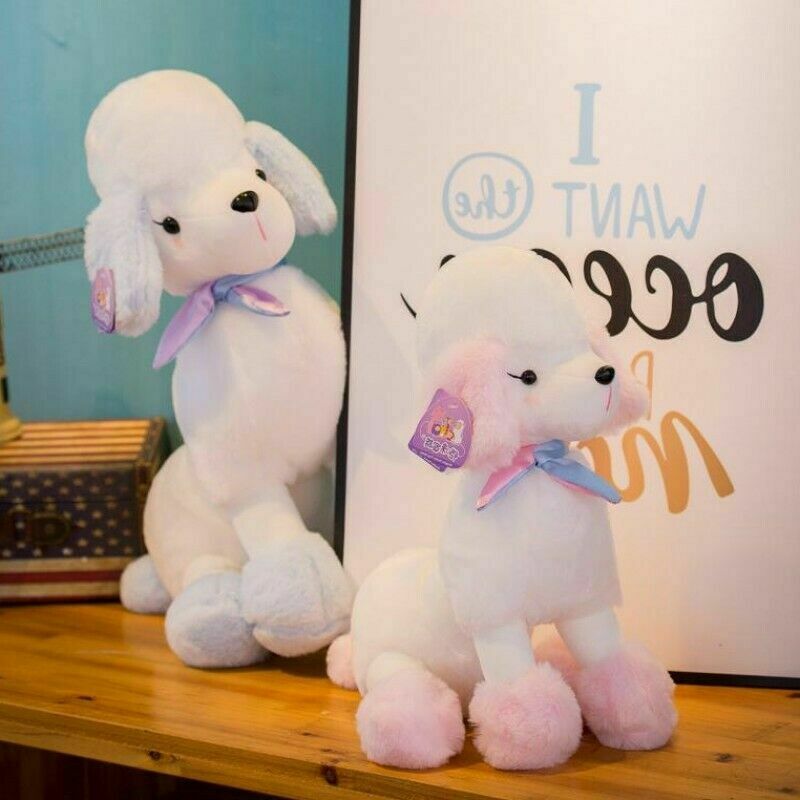 Poodle Plush Toy Pillow Cute Small Dog Doll Kids Birthday Present Xmas Gift New Stuffed Animals Cute Plush Toys For Children