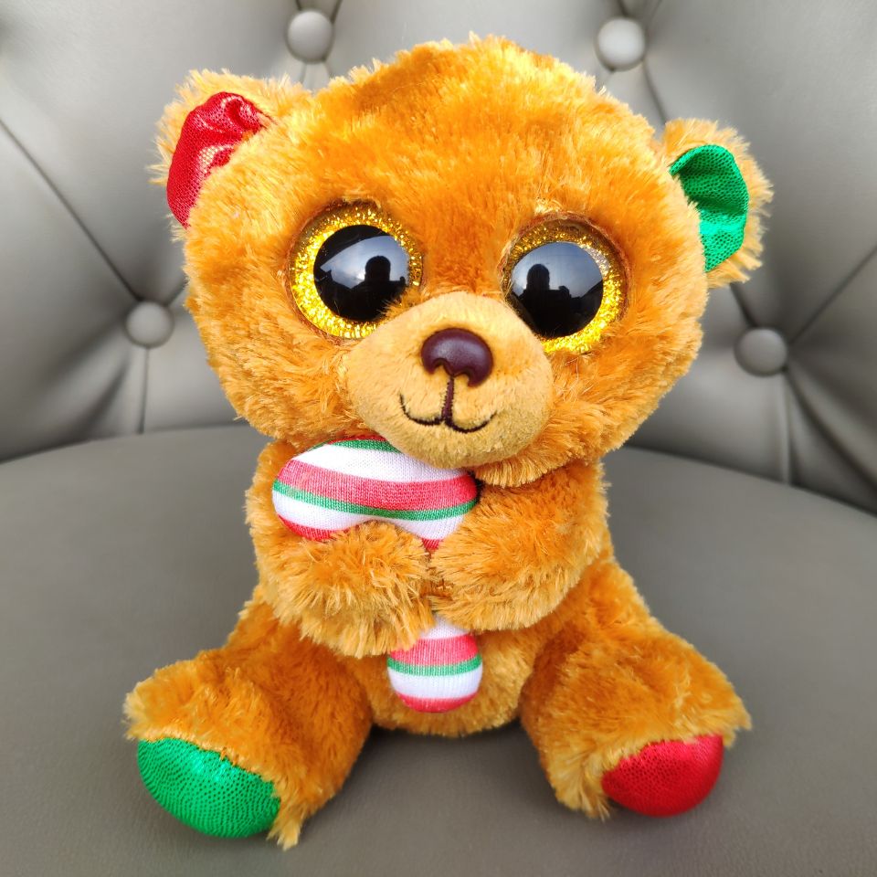 15cm Big Eyes Teddy Bear Soft Stuffed Plush Toy 