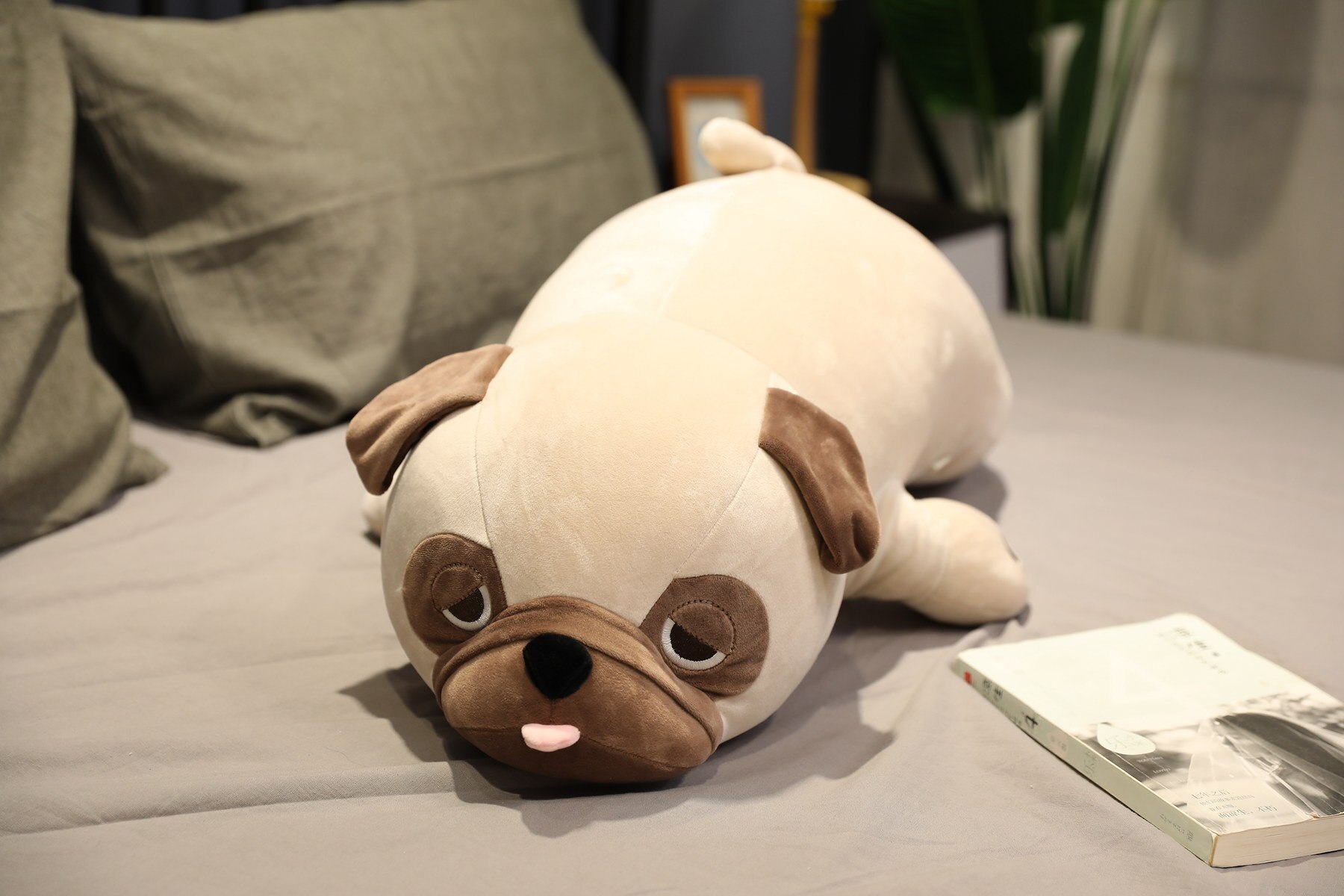 plush Pug toy stuffed plush animal Shar Pei soft doll dog plush toy pillow kids toys birthday gift for girlfriend