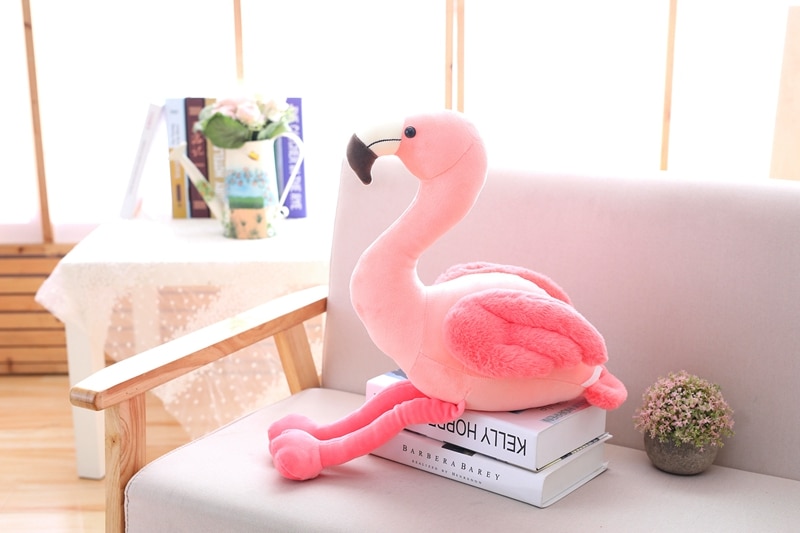 1 Pc 25cm 35cm 50cm Flamingo Stuffed Bird Pink Flamingo Wedding High Quality Soft Plush Doll Toy