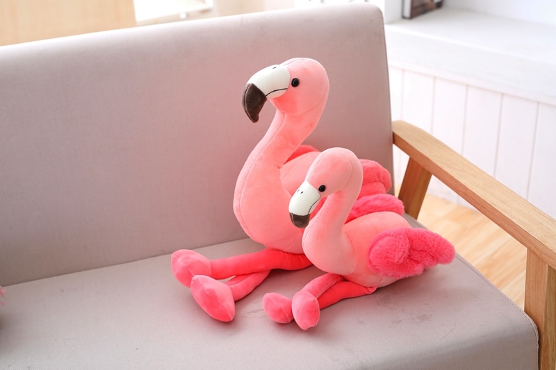 1 Pc 25cm 35cm 50cm Flamingo Stuffed Bird Pink Flamingo Wedding High Quality Soft Plush Doll Toy