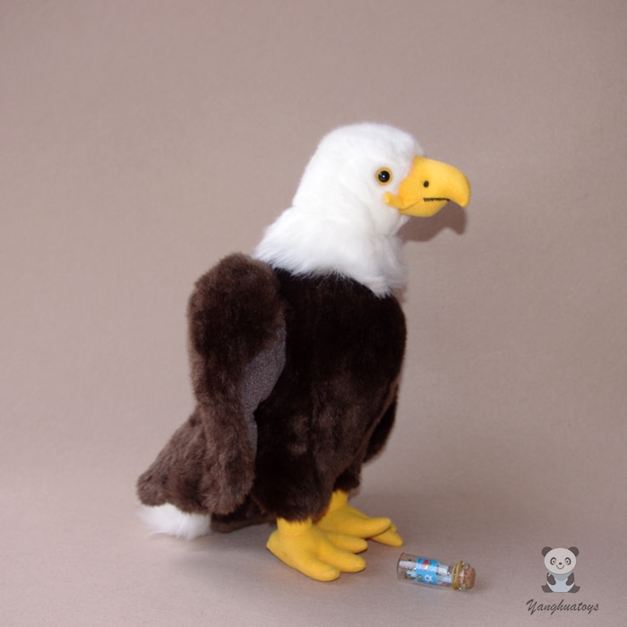 Real life Eagle Doll Plush Stuffed Animals Toys Cute home Decoration Big Toy Gift very beautiful