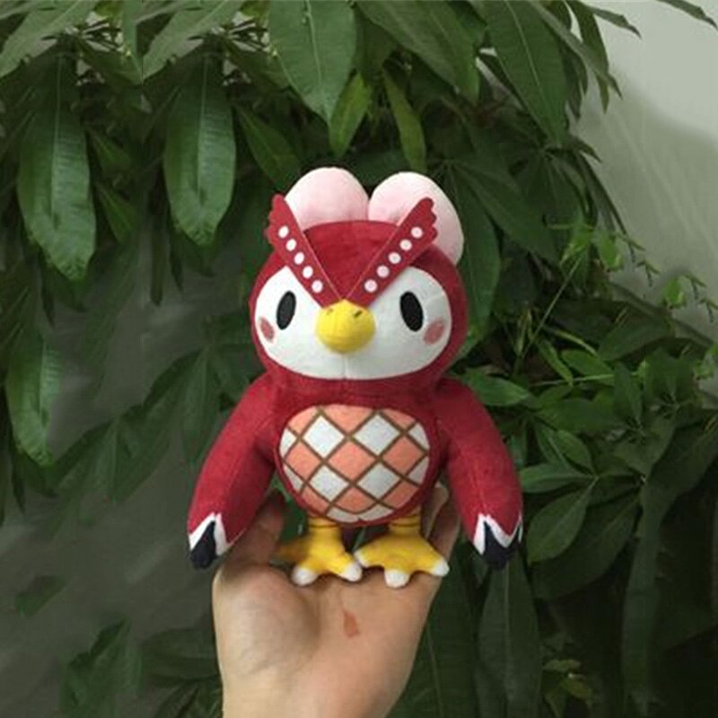 21cm New Animal Crossing Plush Doll animal friendly game toy owl sister for birthday gift