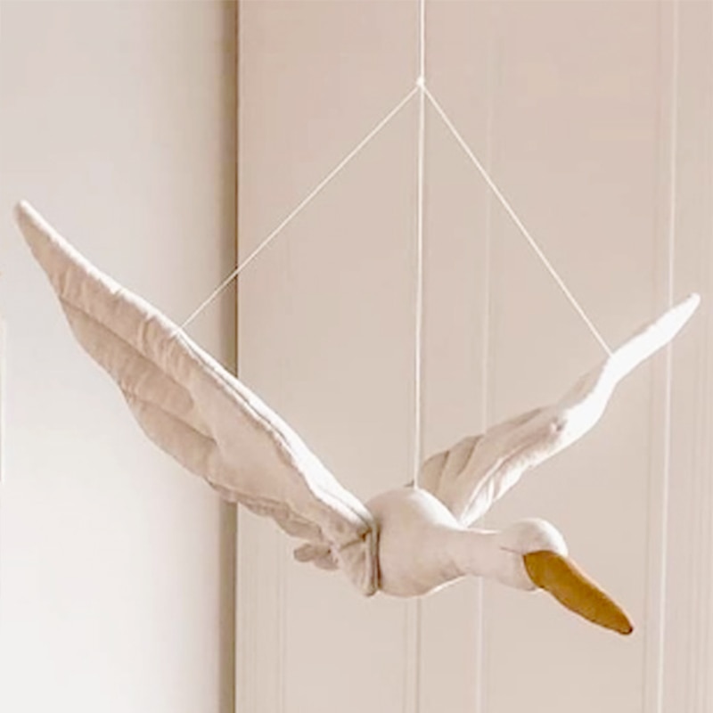 Ceiling Hanging Swan Soft Stuffed Plush Toy