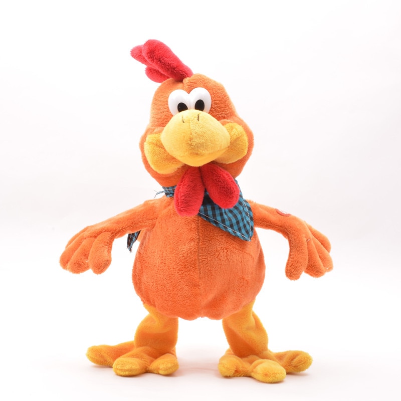 Funny Crazy Dancing Singing Doll Cock Duck Frog Electric Chicken Musical Plush Toy Lovely Rooster Noisy Toys for Children