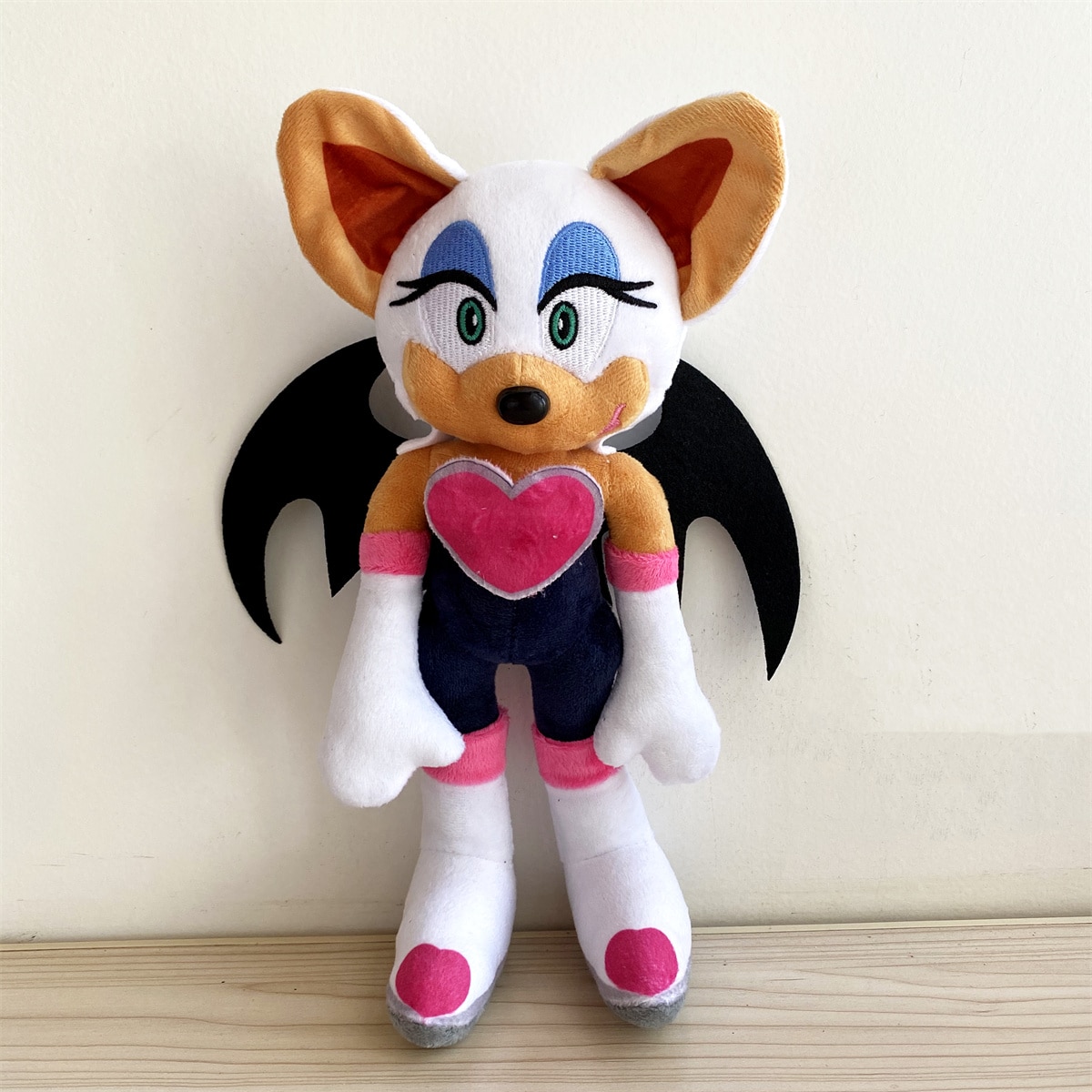 1pcs 30cm Multicolor Rouge the Bat Cute Stuffed Plush Doll Animal CartoonToys Kids Birthday Gifts Bedroom Decorations